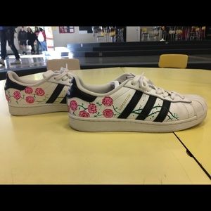 Hand painted Adidas Superstar